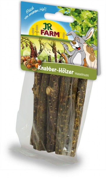 JR Farm Knabber-Hölzer Haselnuss 40g