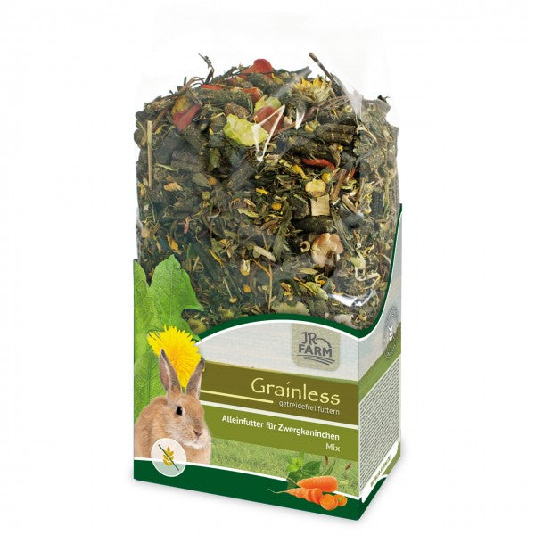 JR Farm Grainless Mix Zwergkaninchen 650g