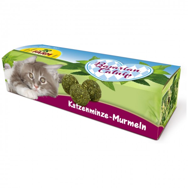 JR Cat Bavarian Catnip Katzenminze-Murmeln 10 St.