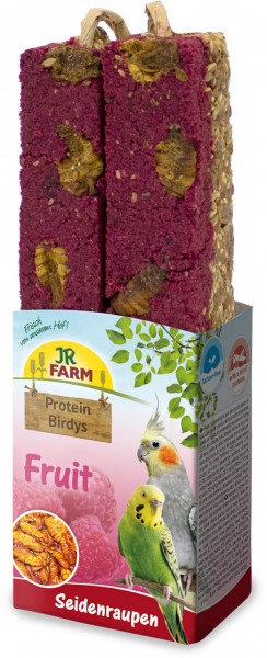 JR Birds Protein-Birdys Fruit Seidenraupen 150 g