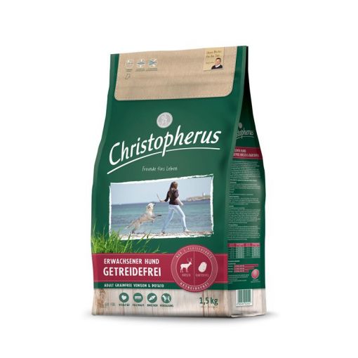 All. Dog Christo. Getreidefrei Hirsch&Kart. 1,5kg