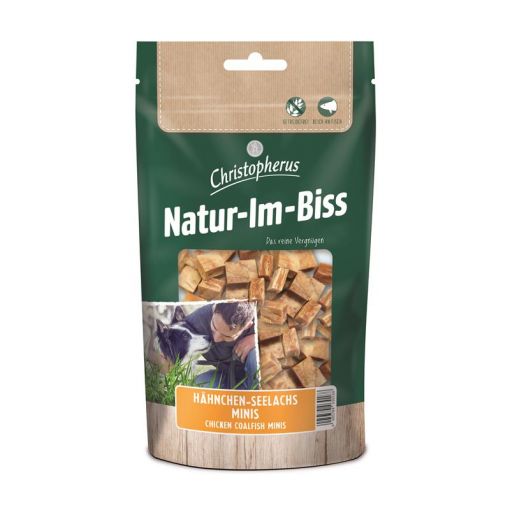  All. Dog Christo. Snack Hähnchen-Seelachs Mini 70g