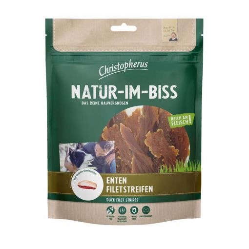  All. Dog Christo. Snack Entenfiletstreifen 300g