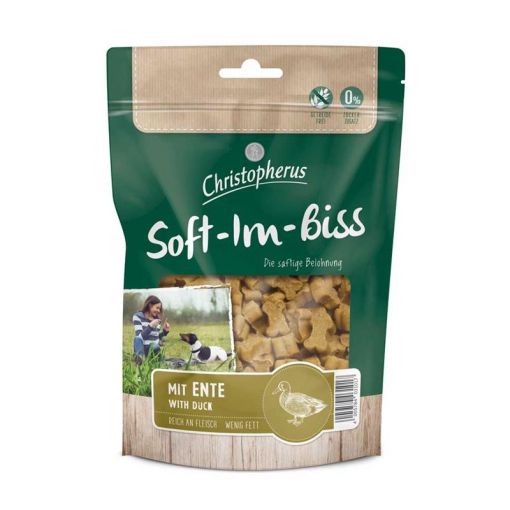  All. Dog Christo. Snack Soft-Im-Biss Ente 125g