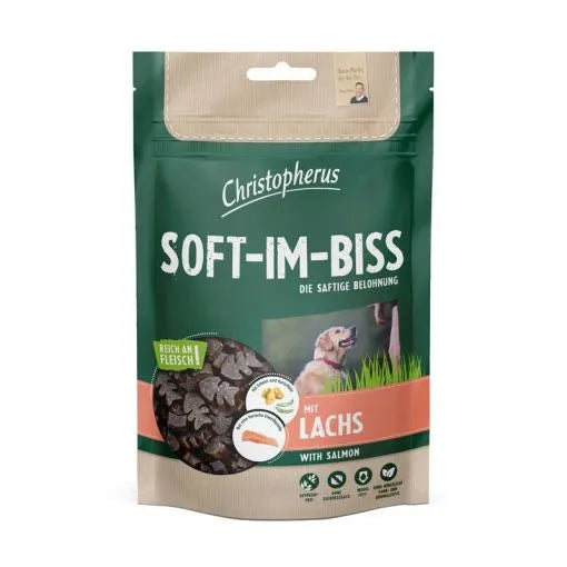  All. Dog Christo. Snack Soft-Im-Biss Lachs 125g