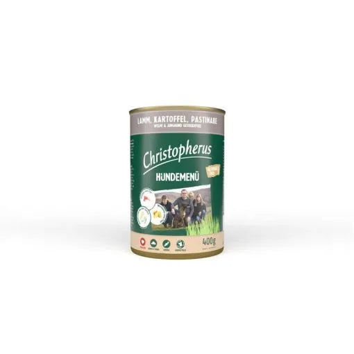  All. Dog Dose Christo Menü Junior Lamm, Kart. 400g