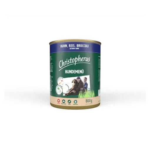  All. Dog Dose Christo Menü Senior Huhn, Reis 800g