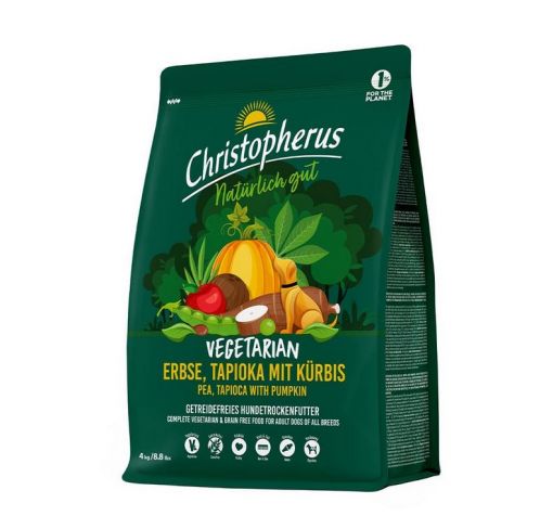 All. Dog Christo.Vegetarian Erbse+Tapio+Kürbis 4kg