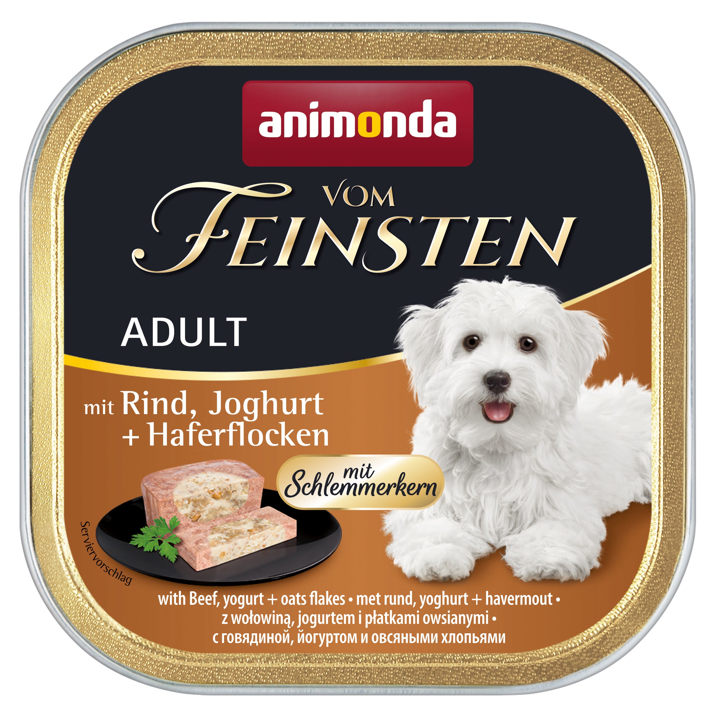 Vom Feinsten Dog Schlemm.Rind+Jogh.150gS