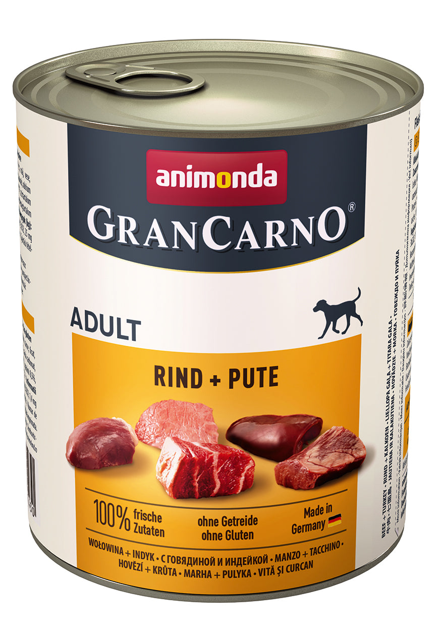 GranCarno Adult Rind-Pute 800gD - Knabberhaus UG