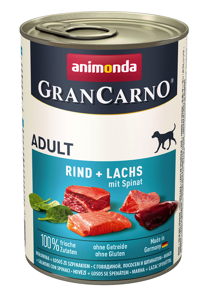 GranCarno Ri-Lachs-Spinat400gD - Knabberhaus UG