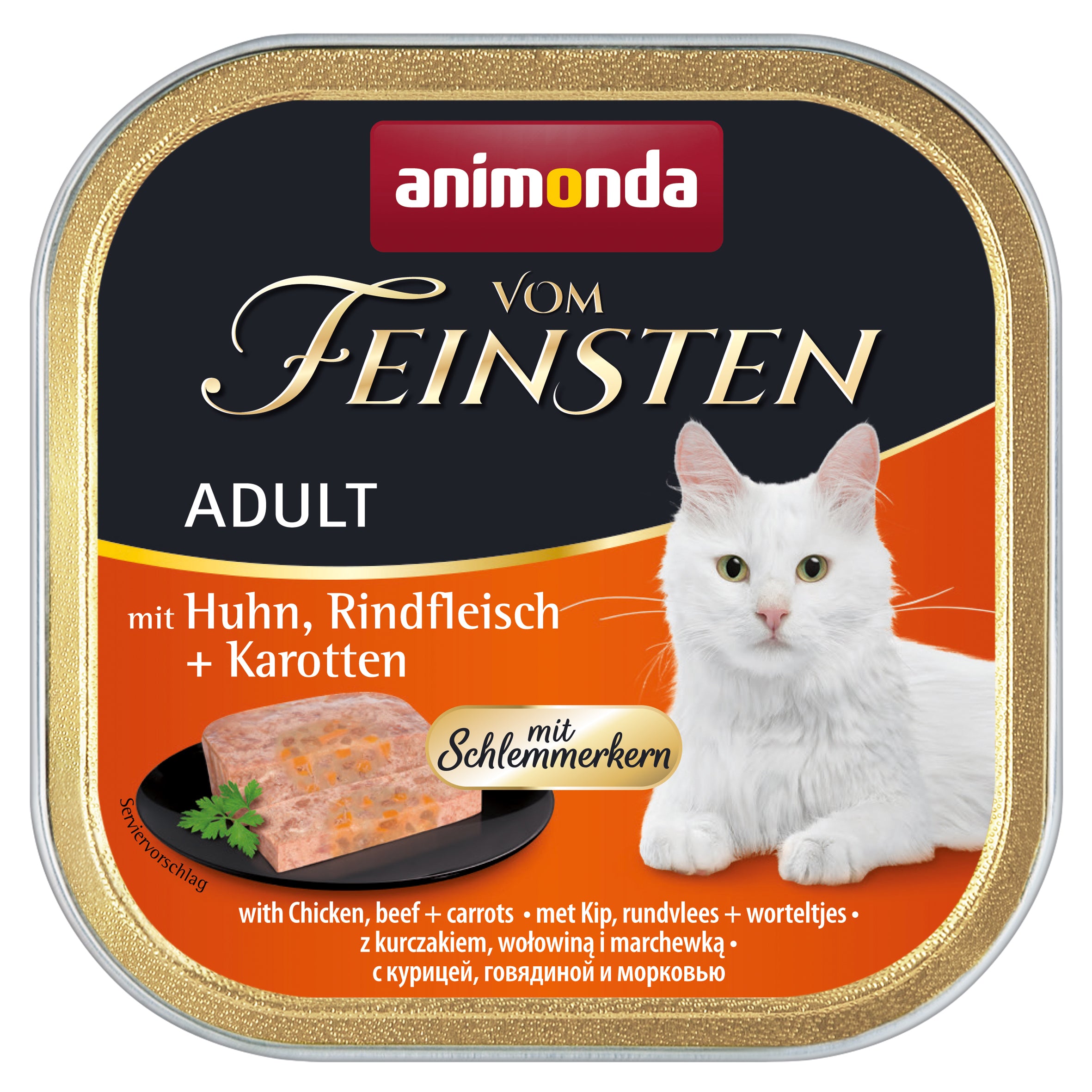 Vom Feinsten Schlemm.Huhn+Rind 100gS