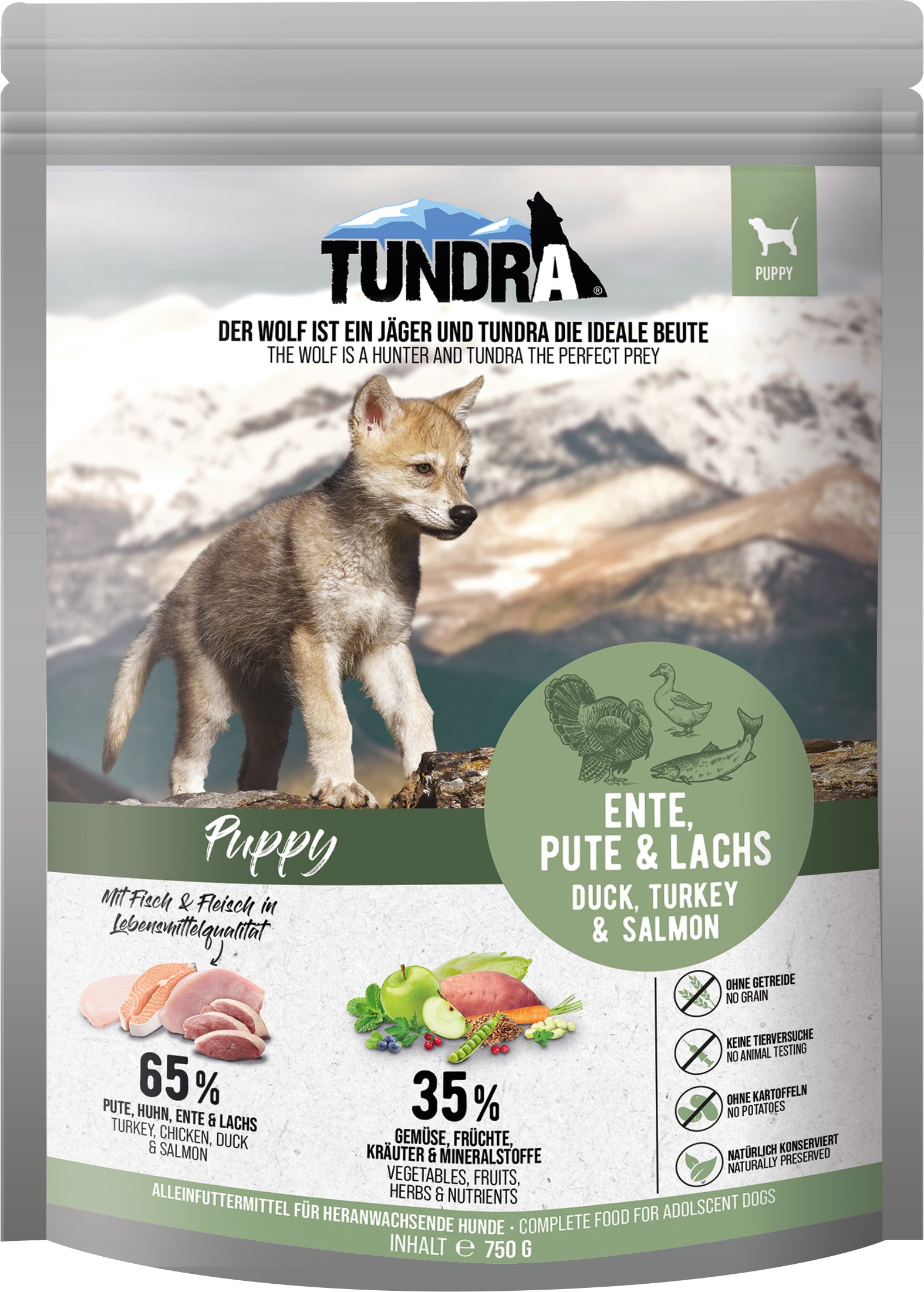 Tundra Puppy 750g