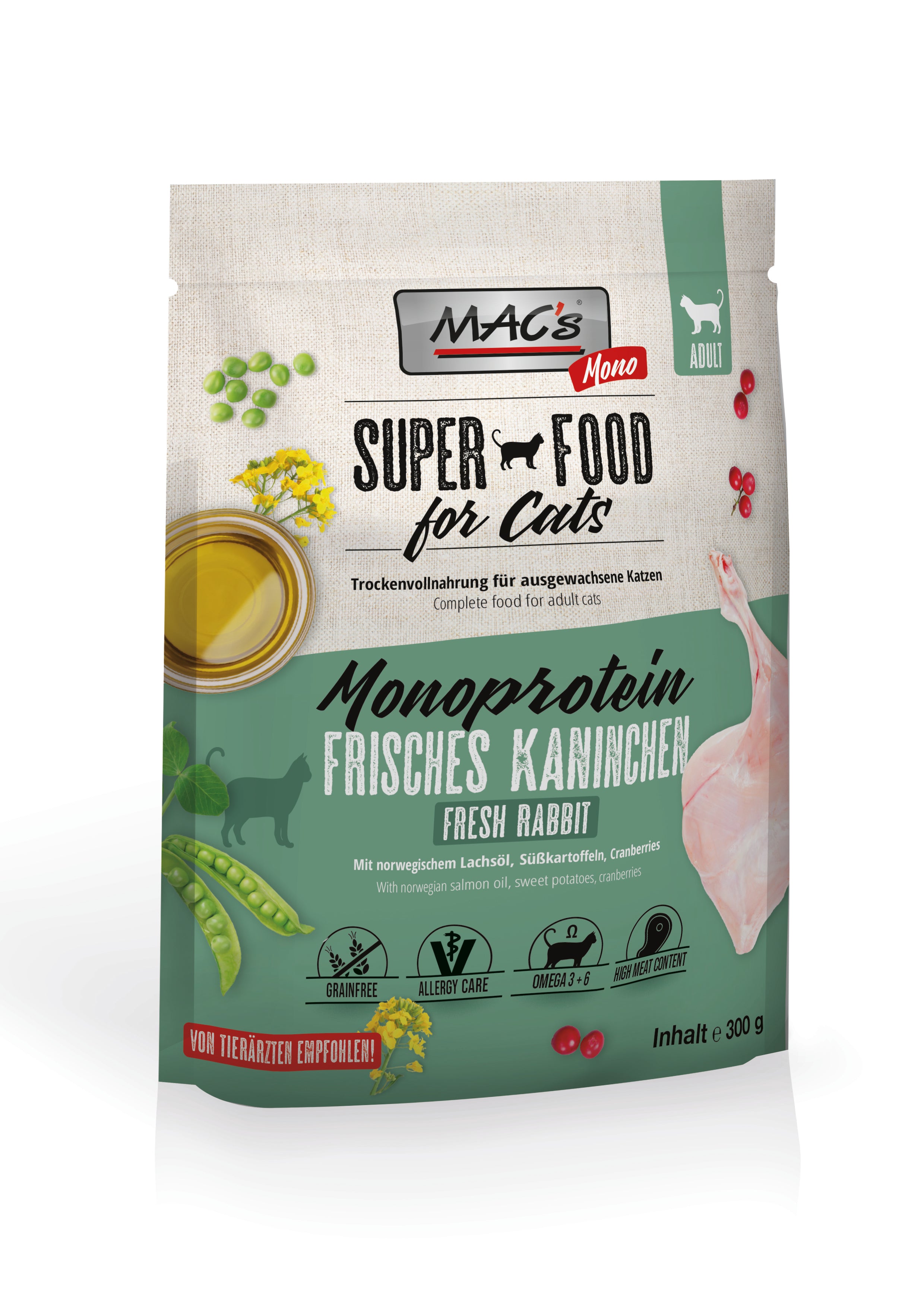 Macs Cat Mono Kaninchen 300g