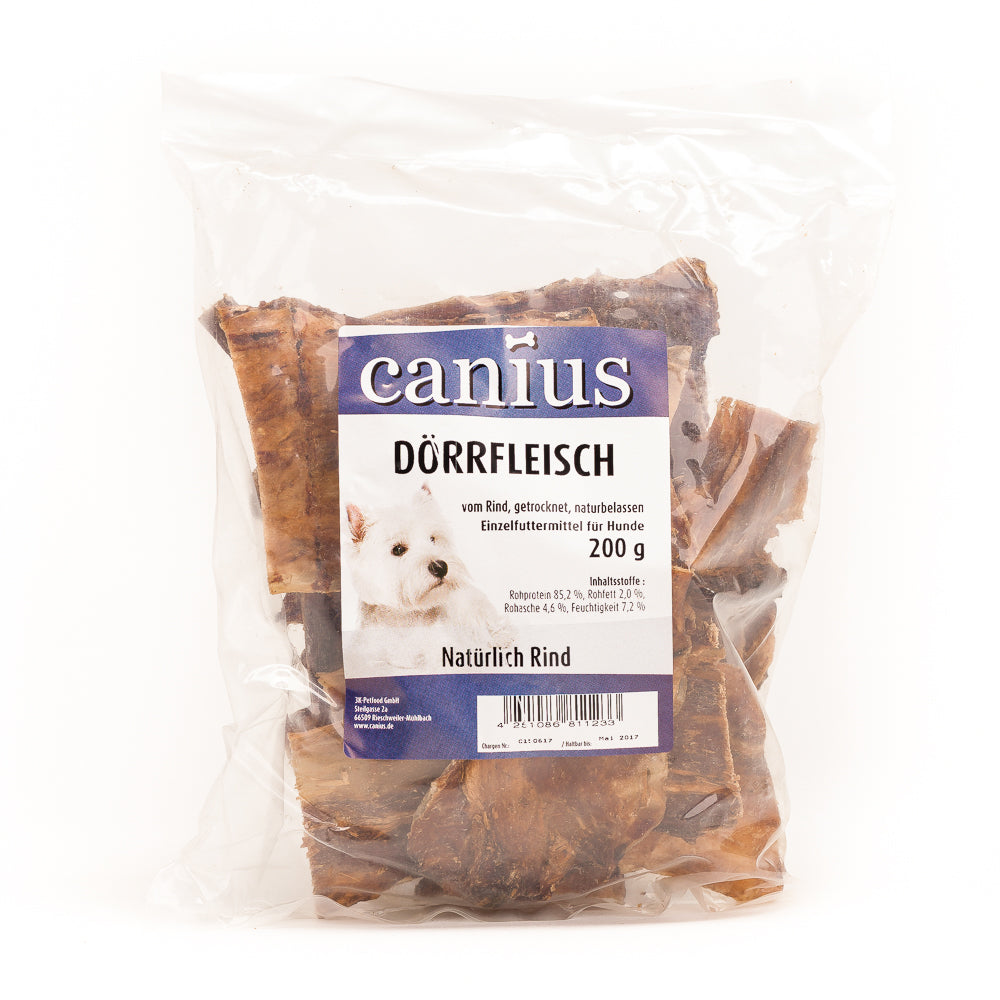 Canius Dörrfleisch 200g - Knabberhaus UG