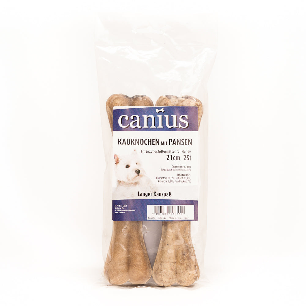 Canius Kauknochen Pansen 21cm 2St