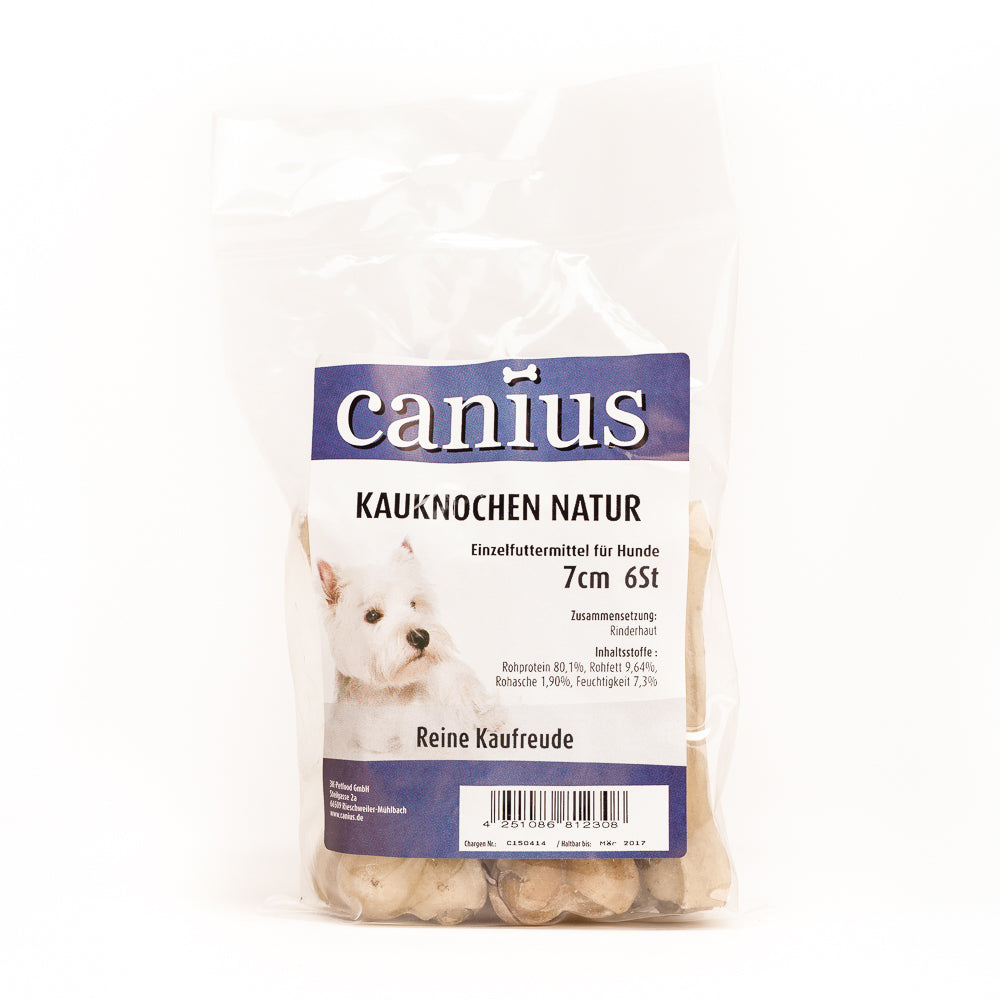 Canius Kauknochen Natur 7cm 6St