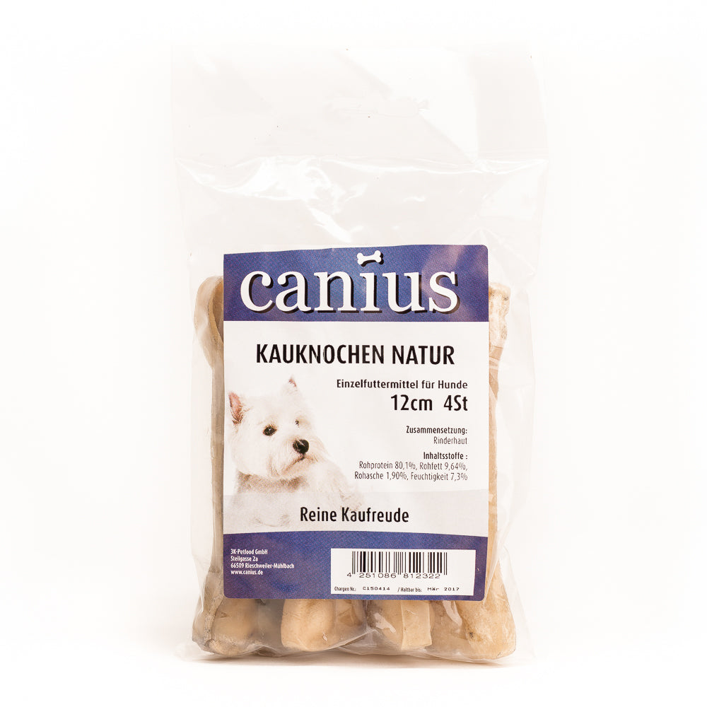 Canius Kauknochen Natur 12cm 4St