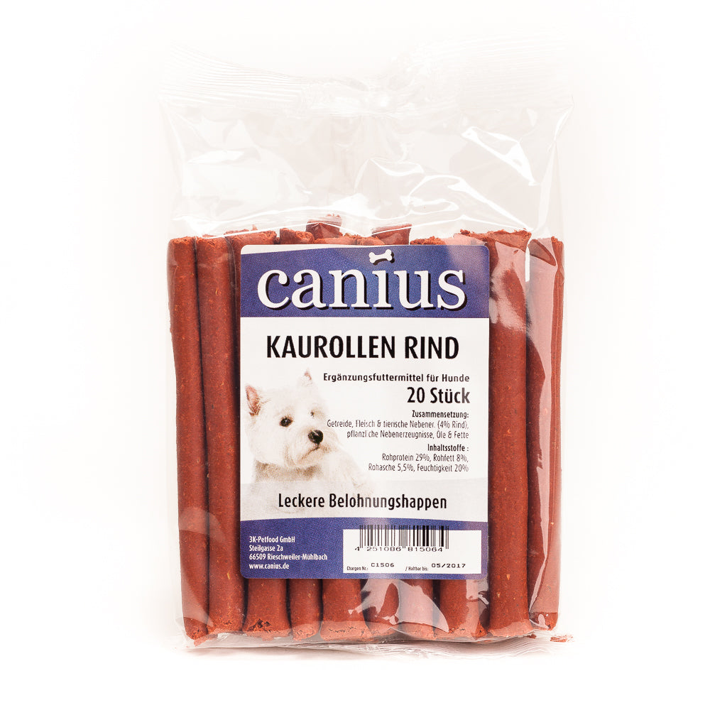 Canius EU KauRollen Rind 200g - Knabberhaus UG