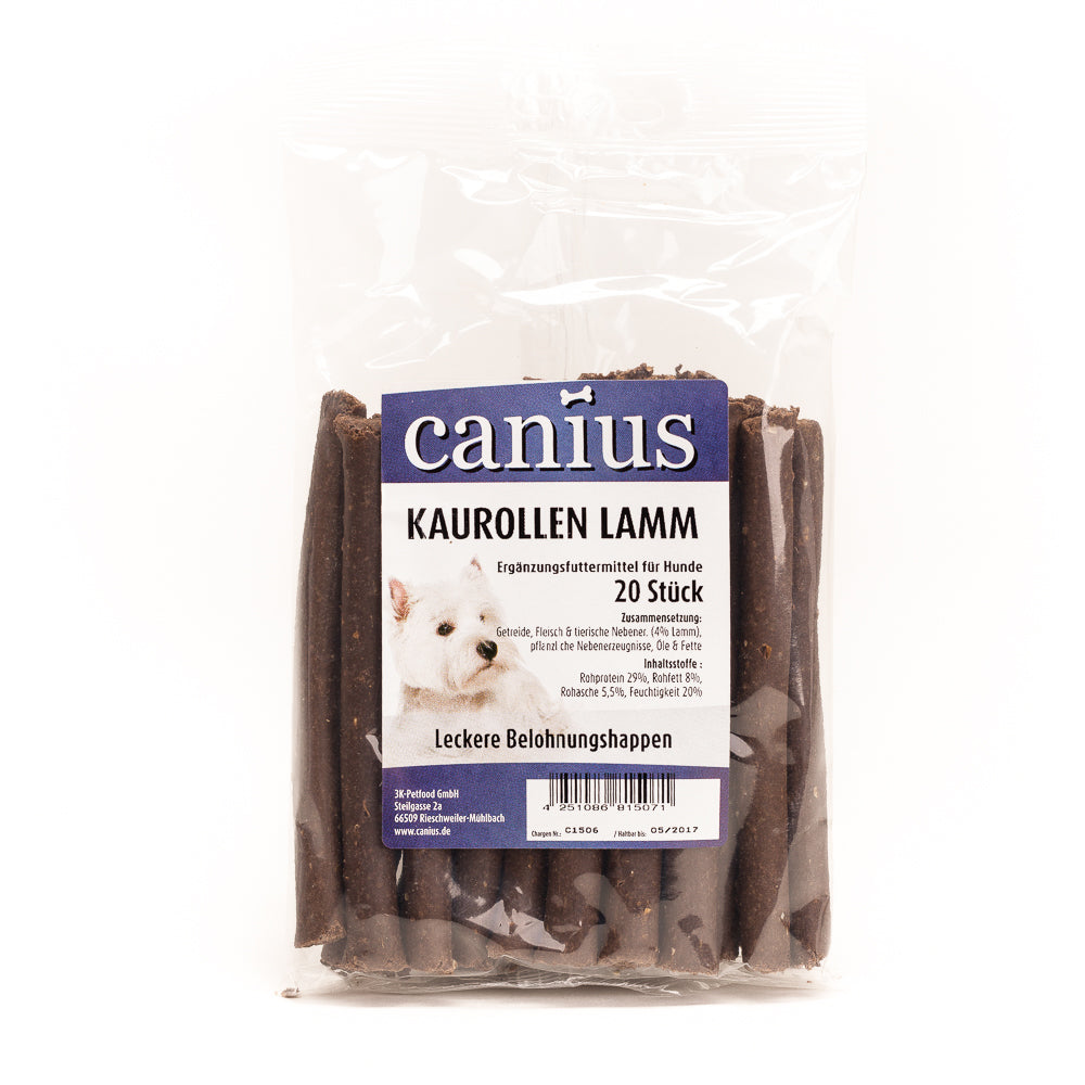 Canius EU KauRollen Lamm 200g - Knabberhaus UG