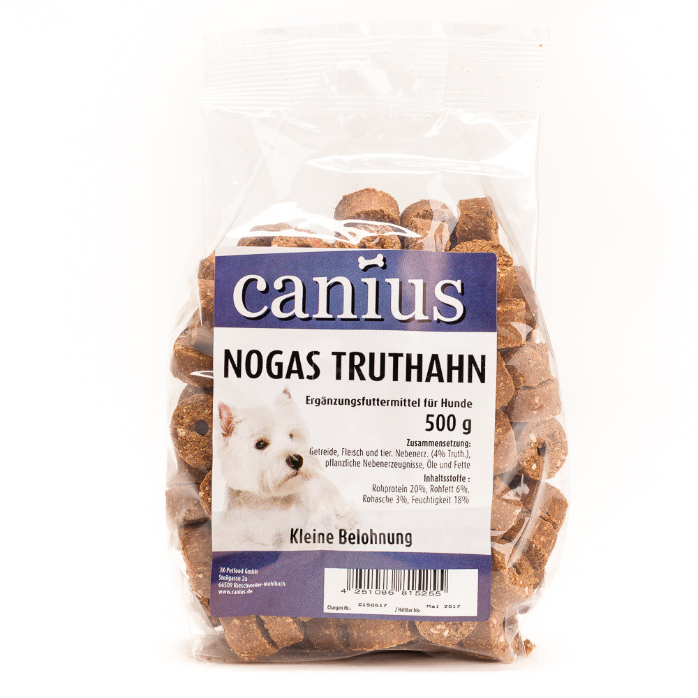 Canius EU Nogas Truthahn 500g - Knabberhaus UG