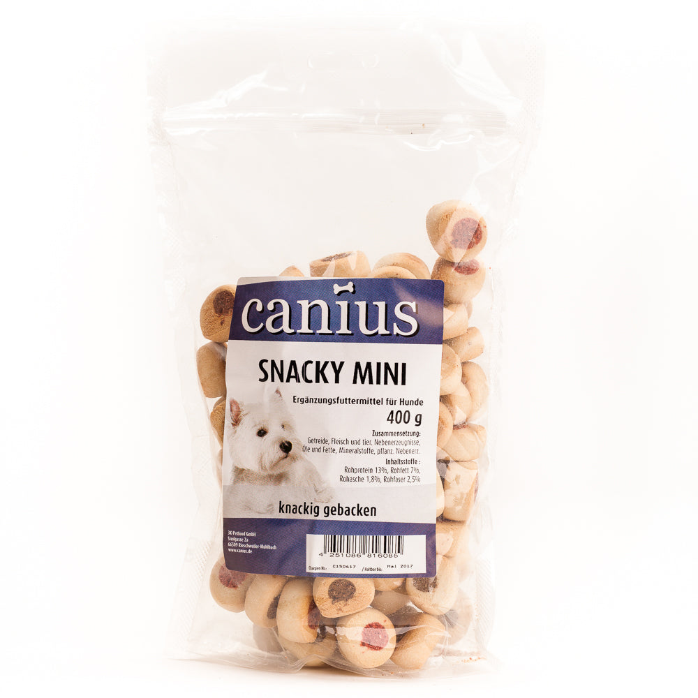 Canius EU Snacky MINI 400g - Knabberhaus UG