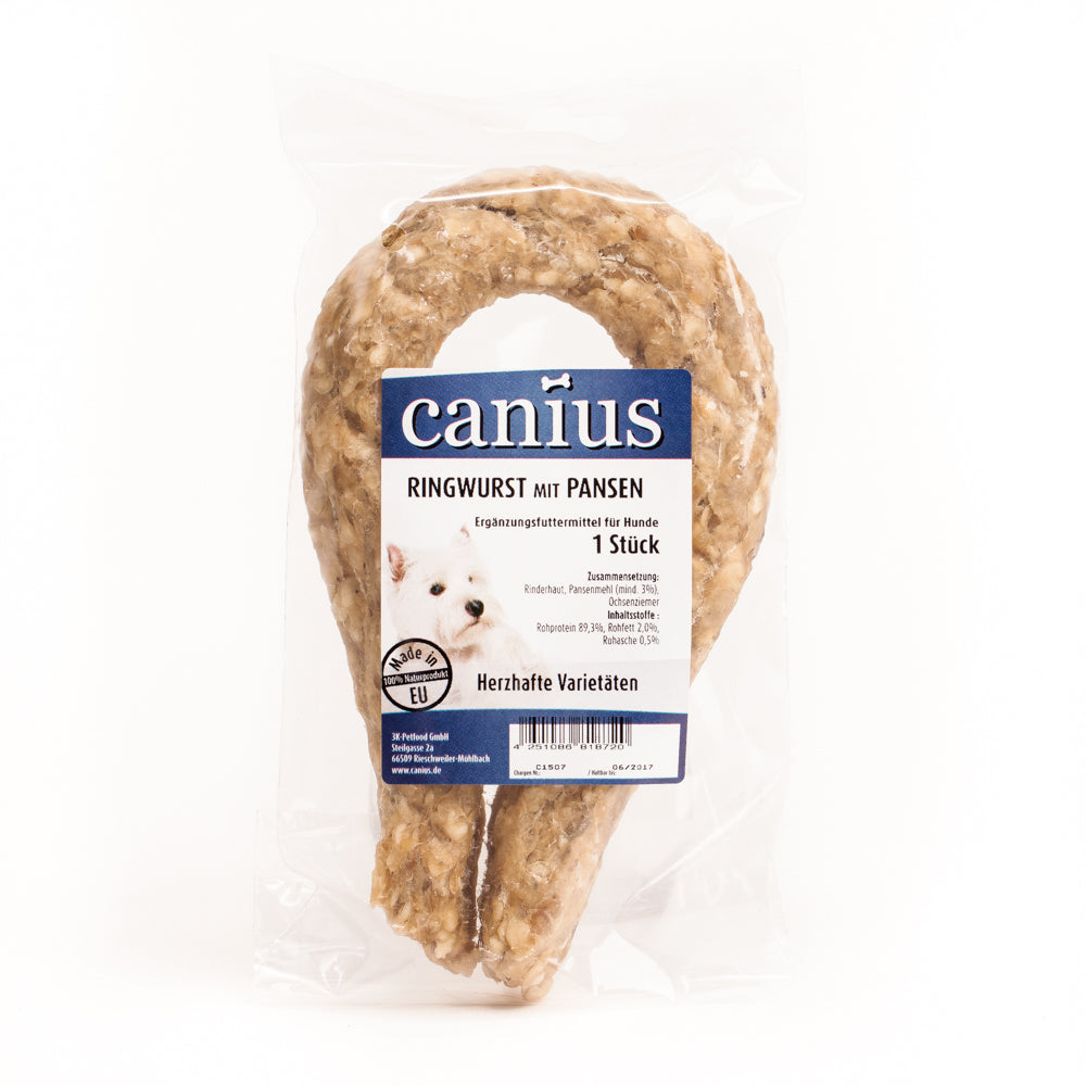 Canius EU Ringwurst natur Pansen