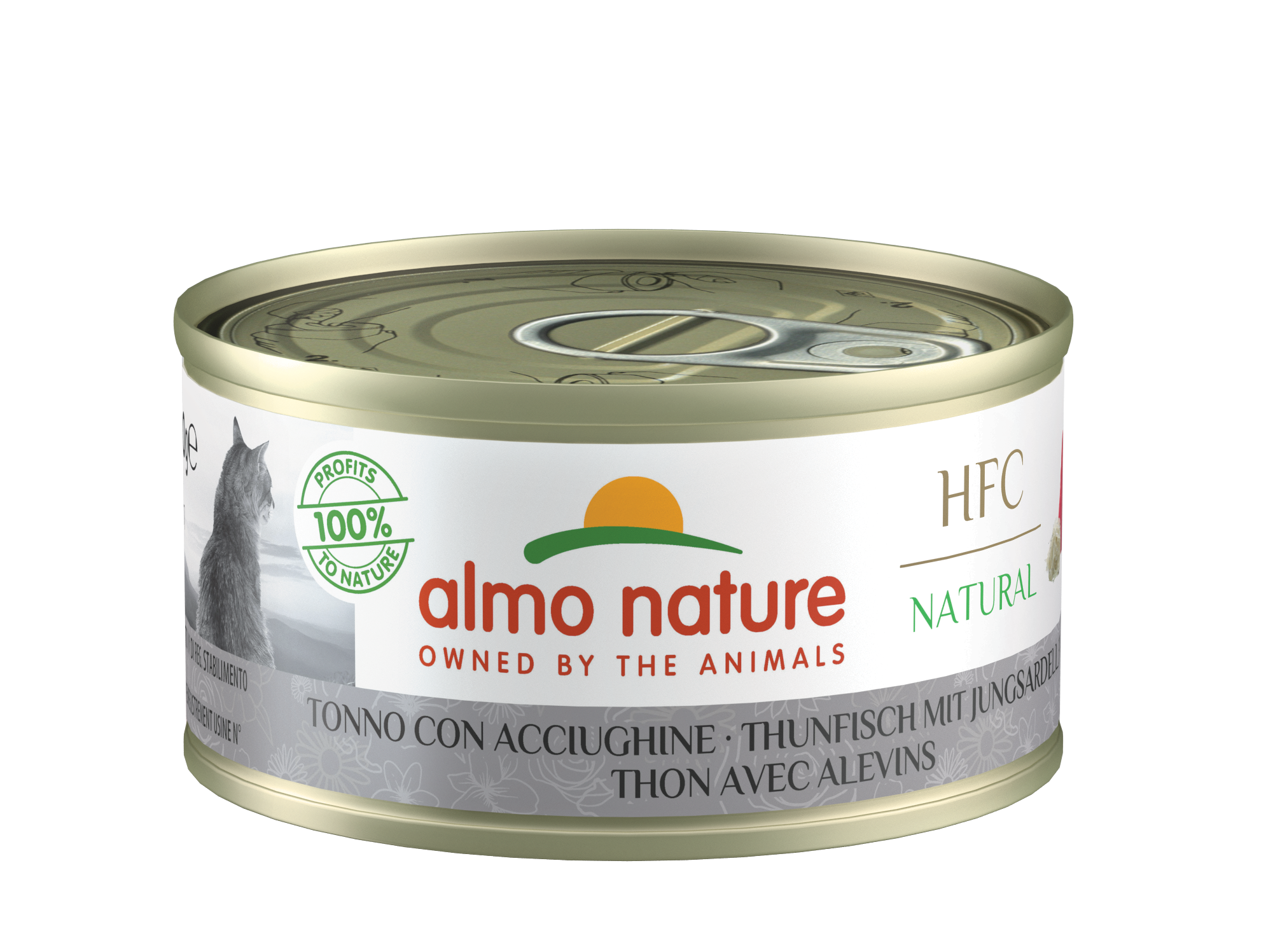 Almo Nature HFC Cat Thunfisch-Jungsardi.70gD