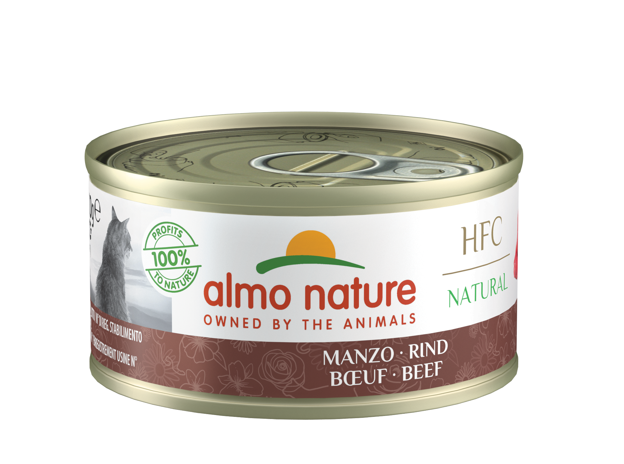 Almo Nature HFC Cat Rindfleisch 70gD