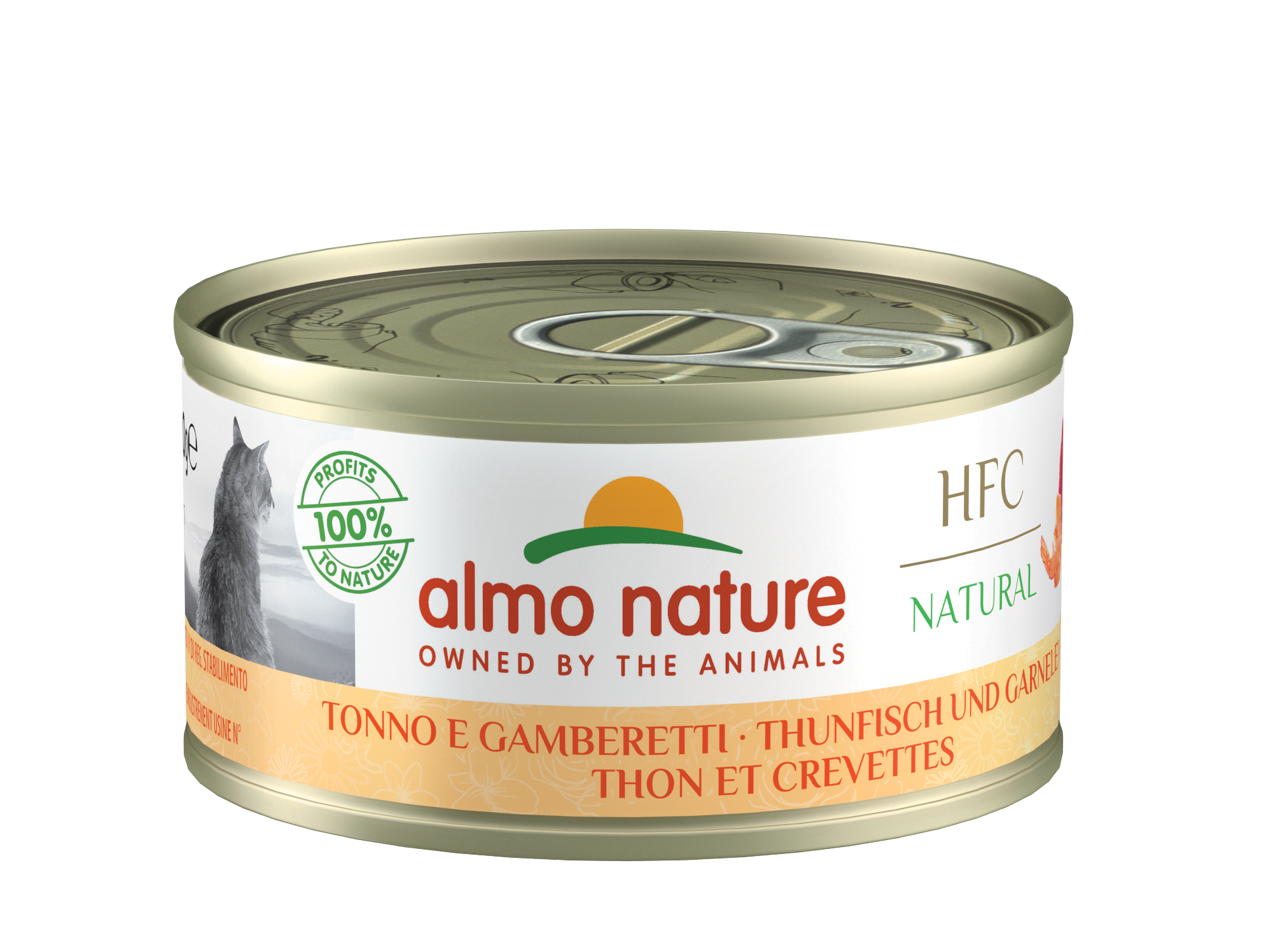 Almo Nature HFC Cat Thunfisch-Garnele 70gD