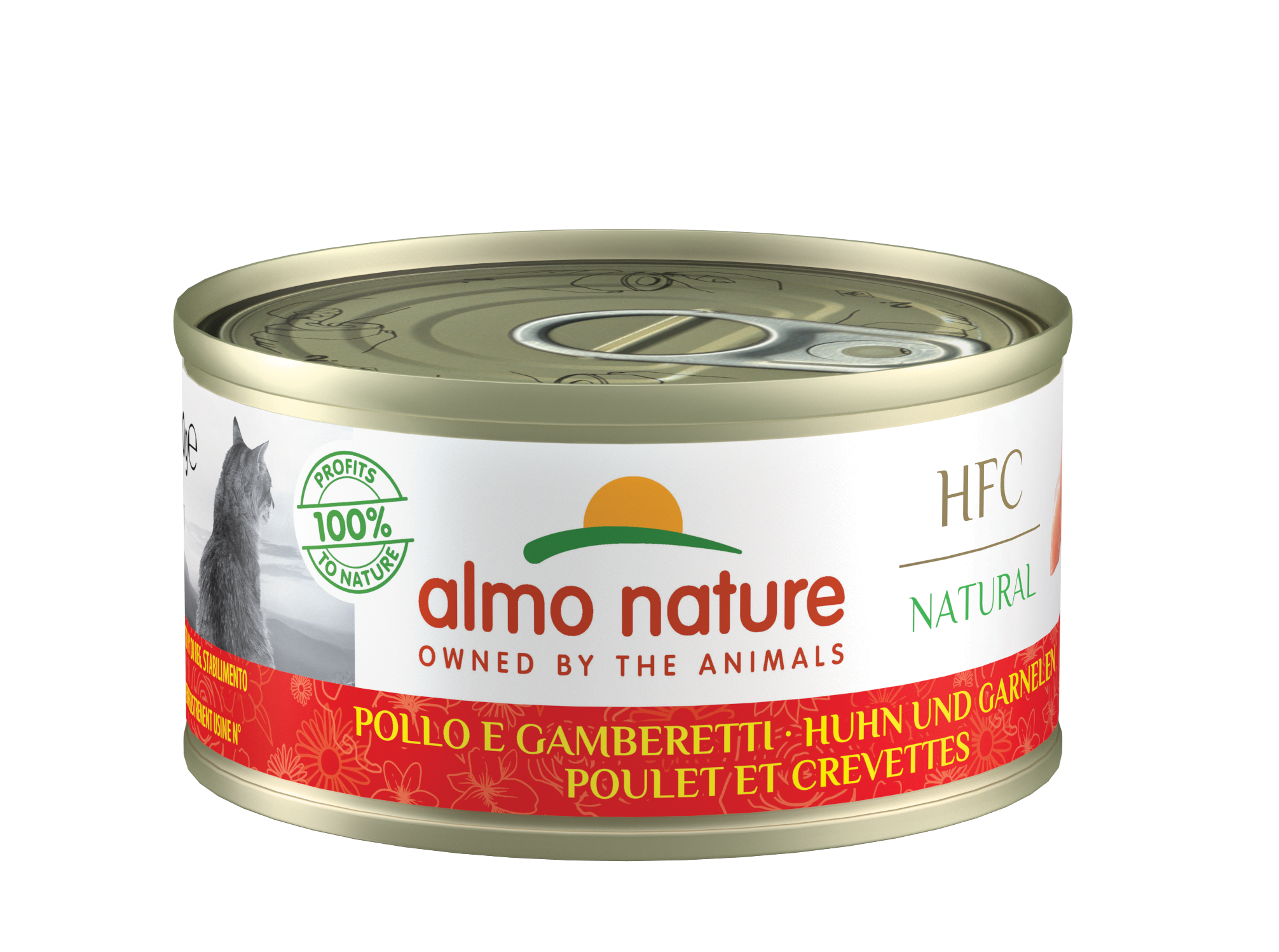 Almo Nature HFC Cat Huhn-Garnele 70gD