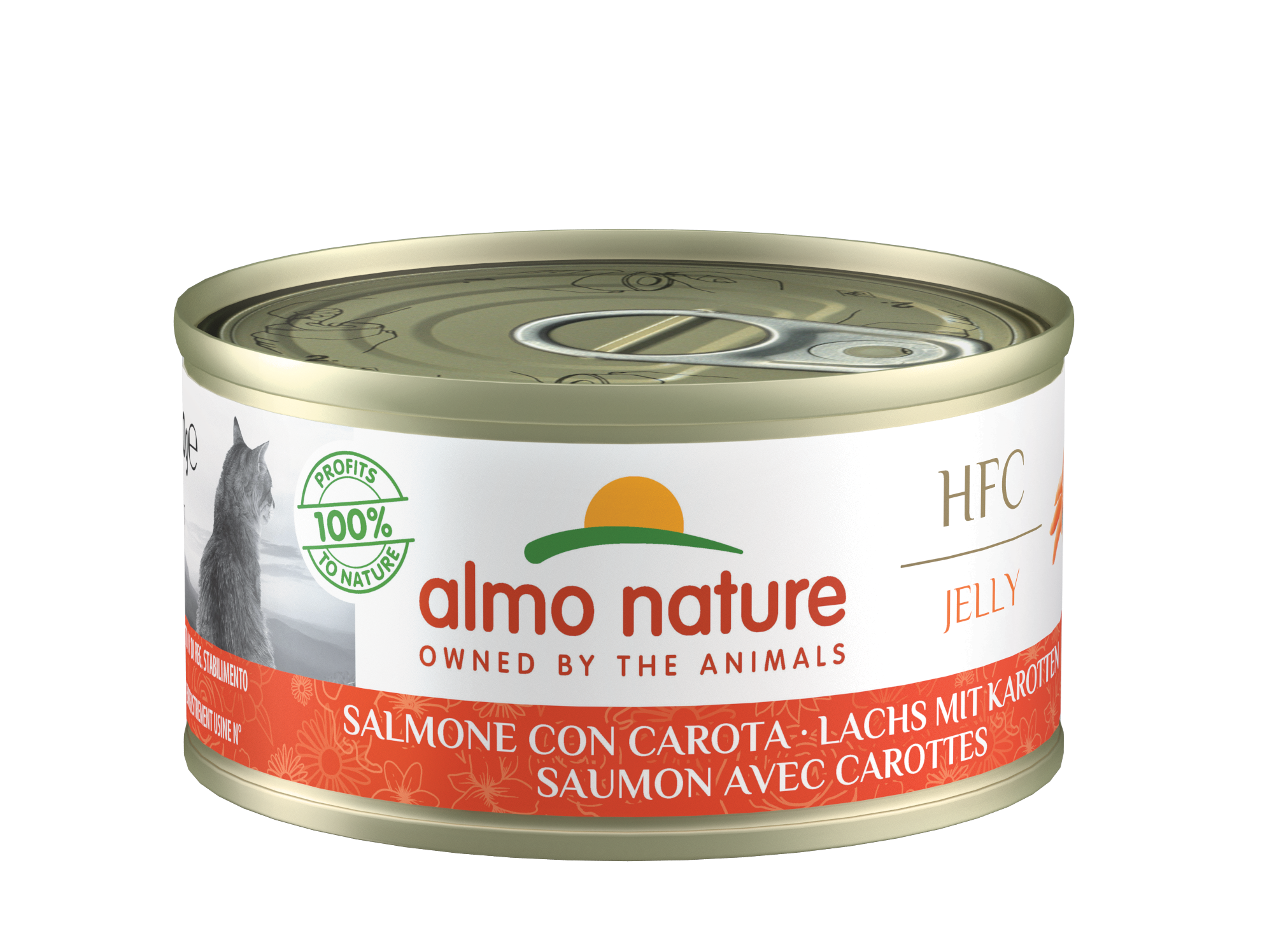 Almo Nature HFC Cat Lachs-Karott 70gD