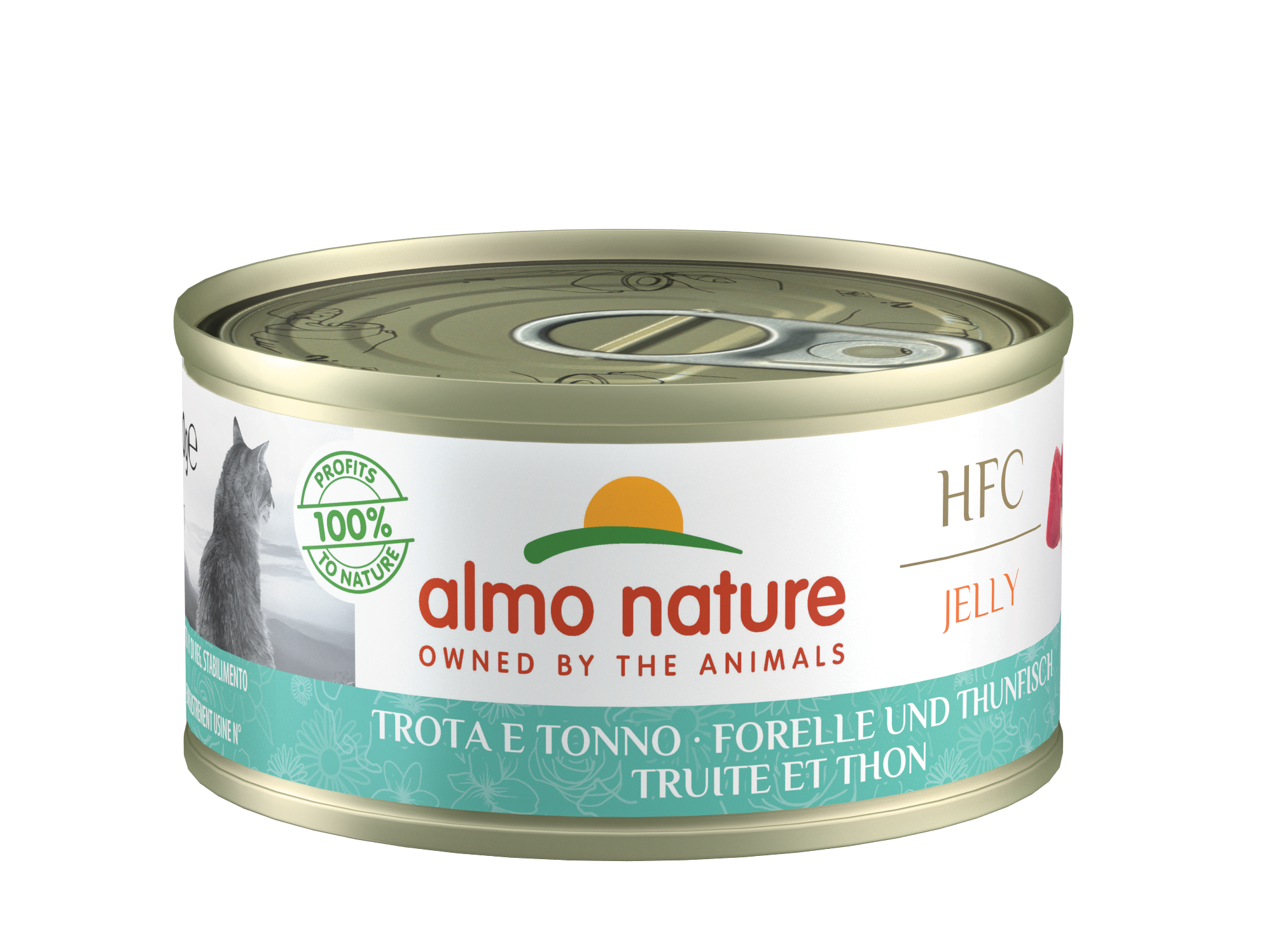 Almo Nature HFC Cat Forelle-Thunfisch 70gD